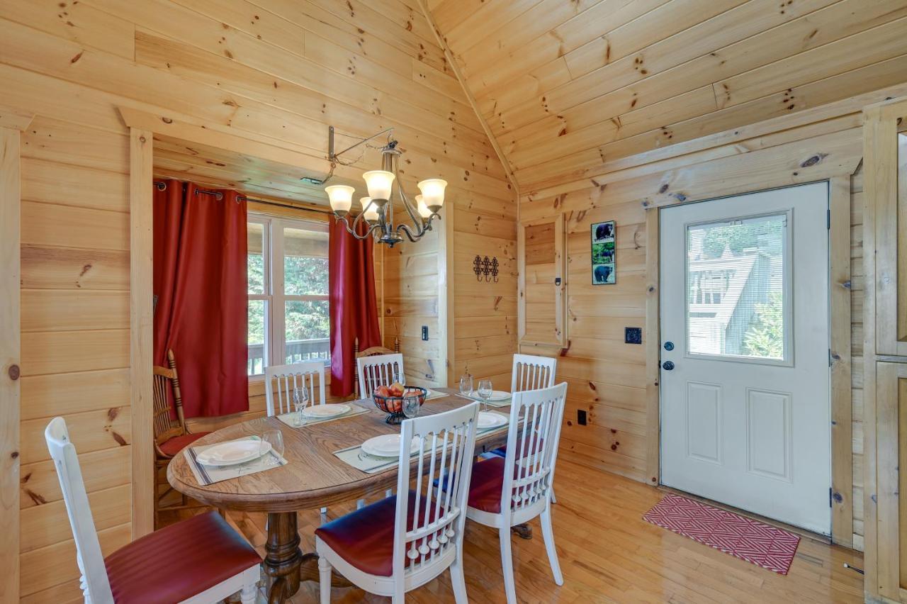 Warm And Cozy Cabin With Deck On Top Of The Blue Ridge Fancy Gap Exteriér fotografie