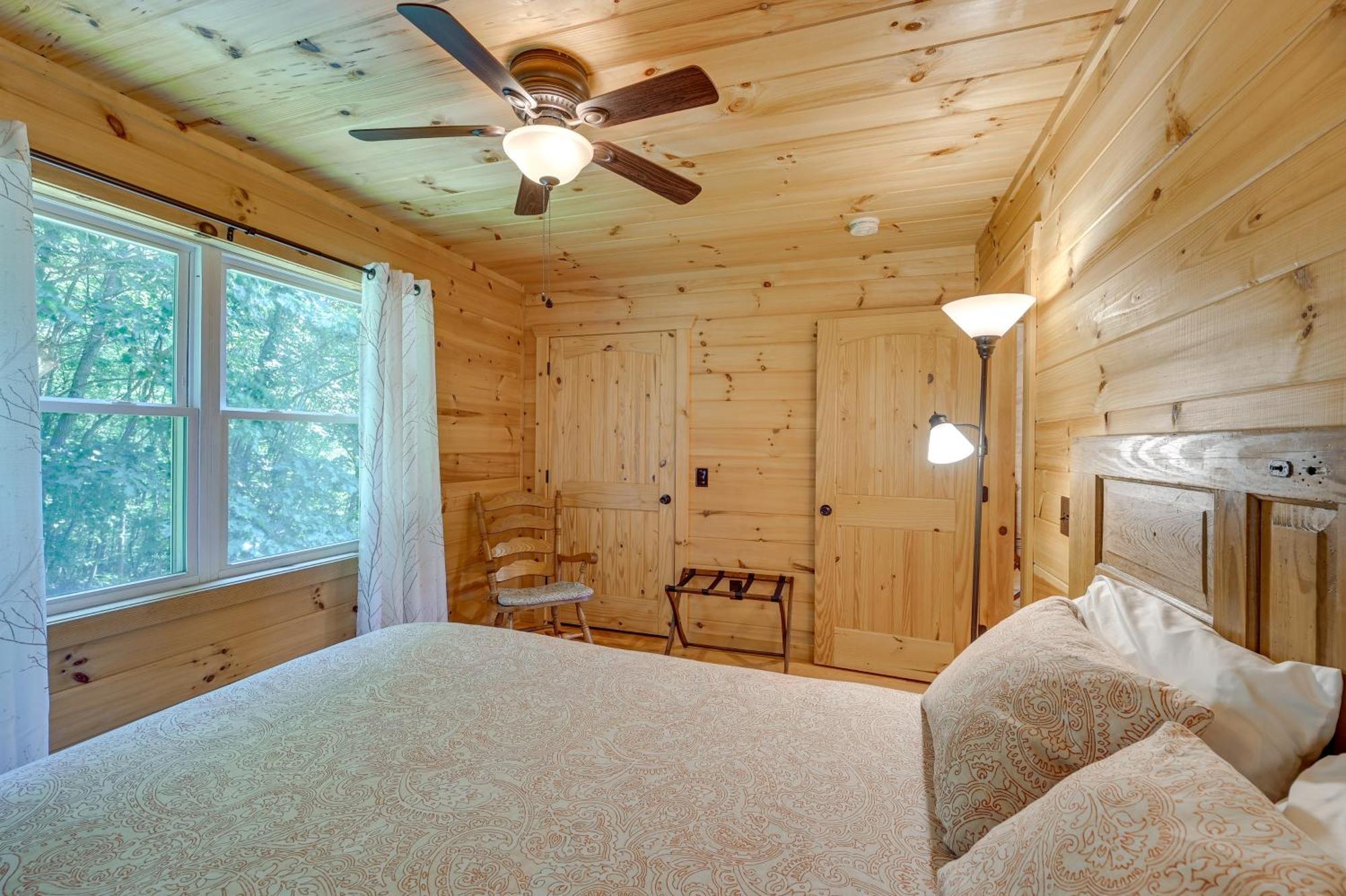 Warm And Cozy Cabin With Deck On Top Of The Blue Ridge Fancy Gap Exteriér fotografie