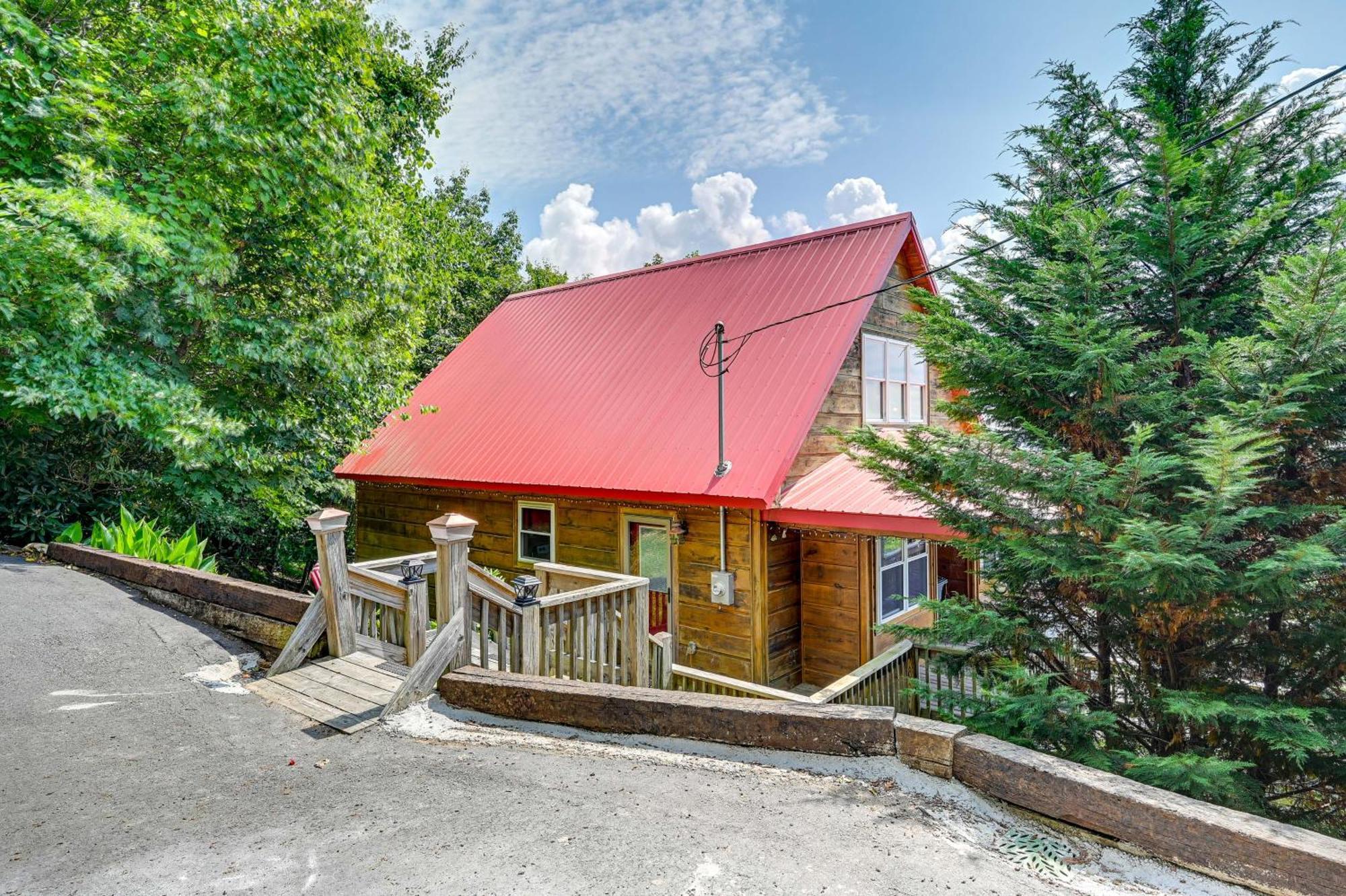 Warm And Cozy Cabin With Deck On Top Of The Blue Ridge Fancy Gap Exteriér fotografie